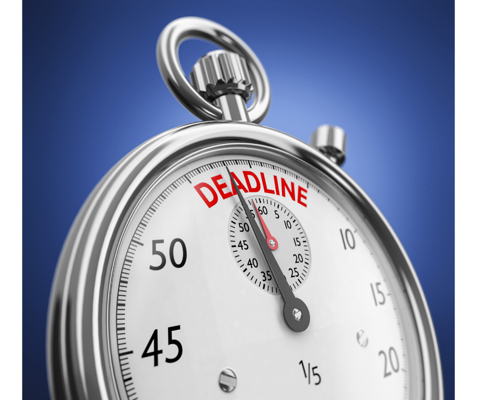 Importance Of Meeting Filing Deadlines For Worker's Compensation